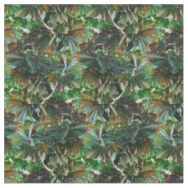 Grünes tropisches Jungle-Muster Stoff