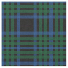 Grünes u. blaues kariertes Muster-Gewebe Stoff