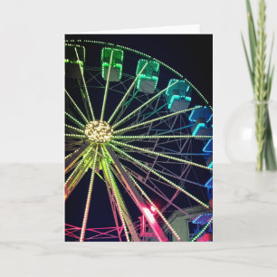 Grünes und blaues Riesenrad Karte