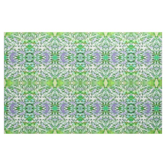 Grünes und Mauve-Tarnmuster Stoff (Fat Quarter (45,7 x 55,9 cm))