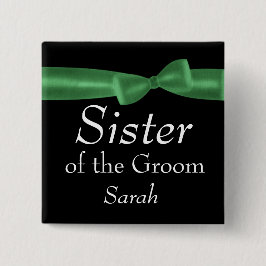 Grünes und schwarzes button