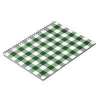 Grünes und weißes Gingham-Muster