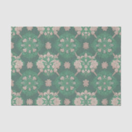 Grünes, Viktorianisches Design Seidenpapier