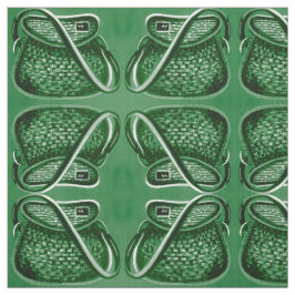 Grünes Vintages Gewebe für den Fischereikorb Stoff