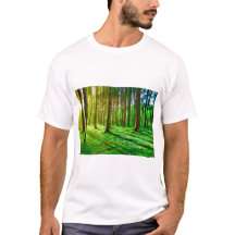 Grünes Wald Bild - Üppige Natur