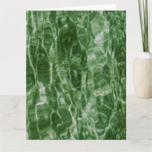 Grünes Wasser Karte