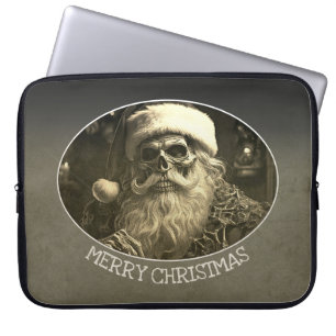 Grünes Weihnachten - Skelett-Weihnachtsmann 65609 Laptopschutzhülle