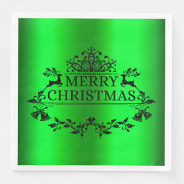 Grünes Weihnachtsbuch, Napkin Serviette