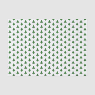 Grünes/weißes Seidenpapier