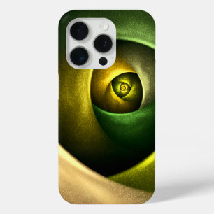 Grünes Wirbel-Blumen-Modernes-Abstraktes-Kunstmust Case-Mate iPhone Hülle