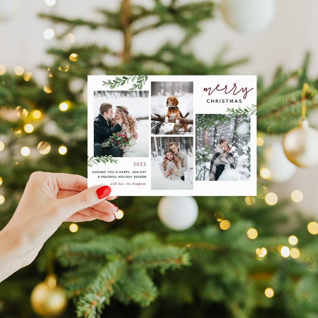 Grünflächen Branches 4 Fotomaterial Feiertagskarte (Von Creator hochgeladen)