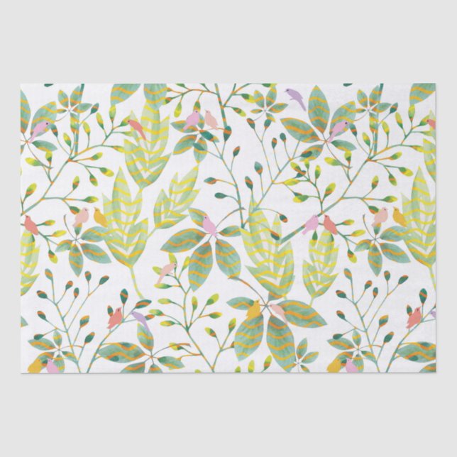 Grüngarten Seidenpapier (Vorderseite)
