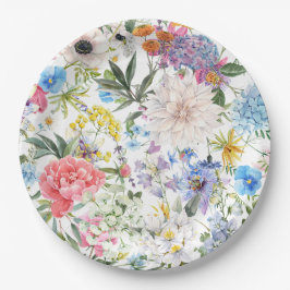 Grüngartenplatten Pappteller