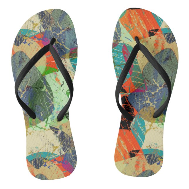 Grunge abstrakt flip flops (Fußbett)