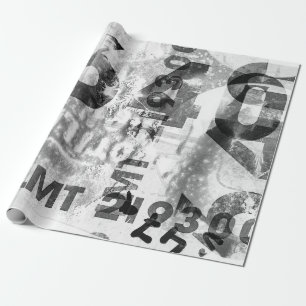 Grunge-Abstrakt, gealtert, alternativ, alt, antik Geschenkpapier