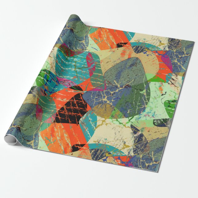 Grunge abstrakt geschenkpapier (Ungerollt)