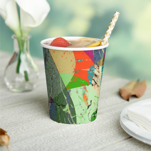 Grunge abstrakt . pappbecher (In Situ)