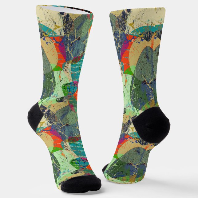Grunge abstrakt . socken (Gewinkelt)