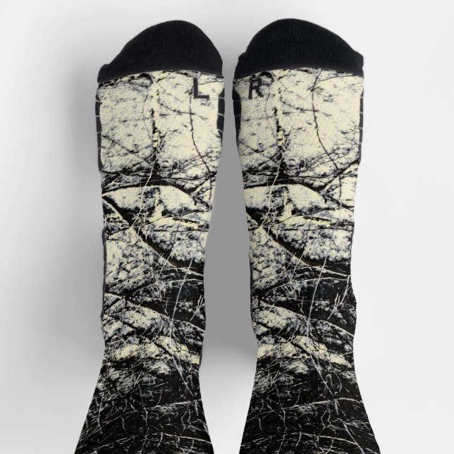 Grunge abstrakt socken (Oben)