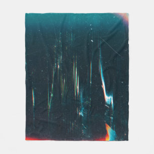 Grunge abstraktes Hintergrundbild. Beschädigter Bi Fleecedecke