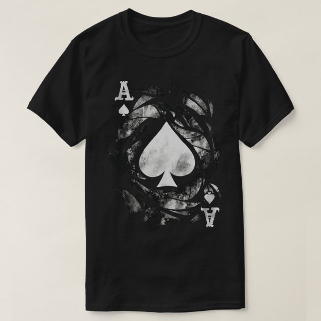 Grunge Ace of Spades TShirt (Design vorne)