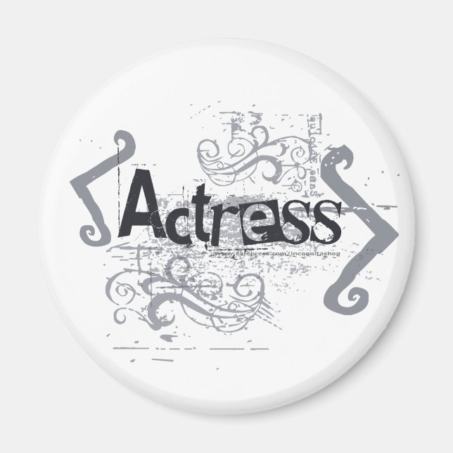 Grunge Actress Magnet (Vorne)