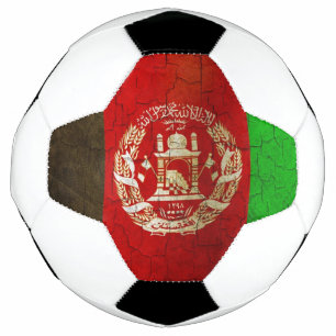 Grunge Afghanistan Flag Fußball