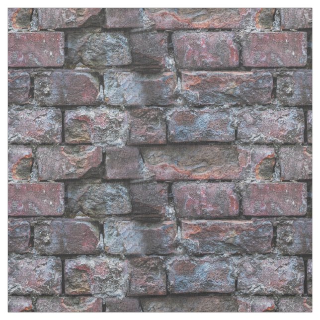 Grunge alte gebrochene Ziegelmauer Stoff (Muster)