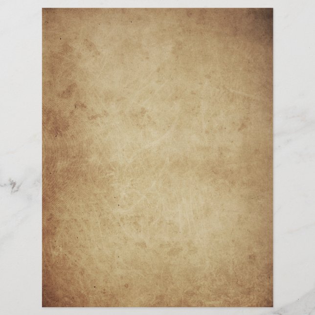 Grunge Altes Vintages Pergament (Vorderseite)
