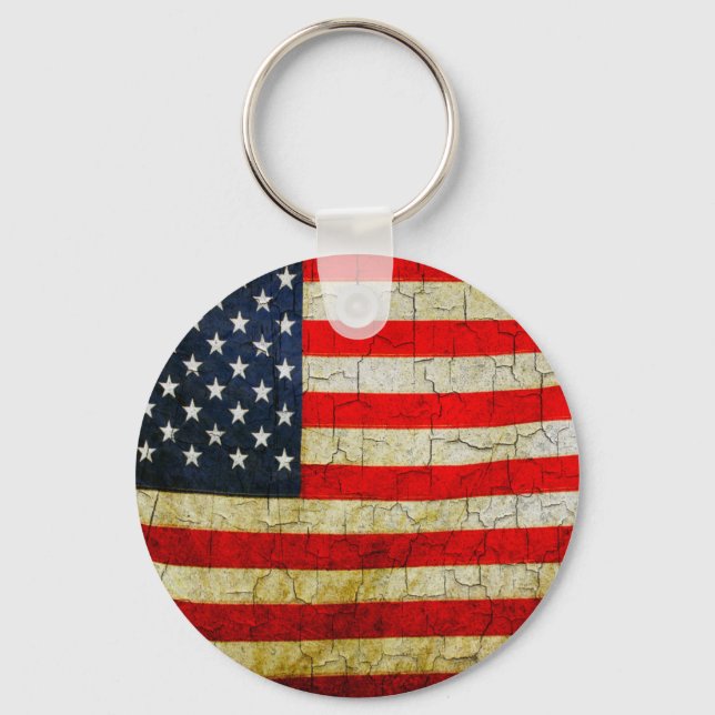 Grunge America Schlüsselanhänger (Vorderseite)