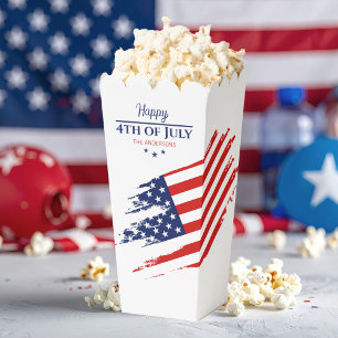 Grunge American Flag Happy 4. Juli ID104 Geschenkschachtel