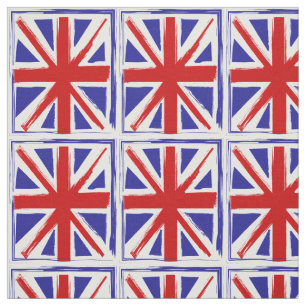 Grunge-Art-britische Gewerkschafts-Jack-Flagge Stoff
