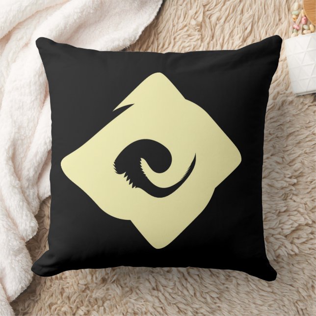 Grunge Ästhetische Fraktal Kunst Kissen (Decke)