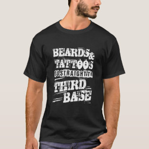 Grunge Beards und Tattoos gehen direkt zur dritten T-Shirt