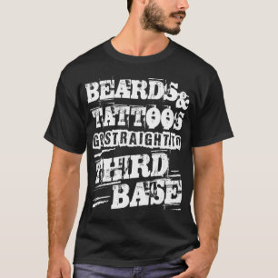 Grunge Beards und Tattoos gehen direkt zur Dritten T-Shirt