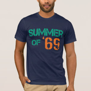 Grunge beunruhigter Sommer von 'T-Shirt 69 T-Shirt