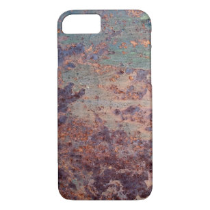 Grunge Blue Rusted Metal Muster Case-Mate iPhone Hülle