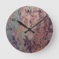 Grunge Blue Rusted Metal Muster Mechanik 1