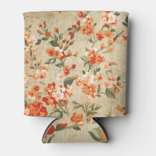 Grunge Blume Art: Abstraktes Design Dosenkühler