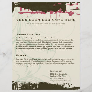 Grunge Business Design Flyer