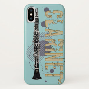 Grunge Clarinet Case-Mate iPhone Hülle
