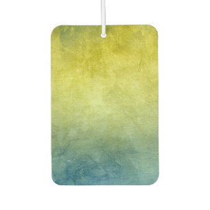 Grunge Colors - Gelb & Blau Autolufterfrischer