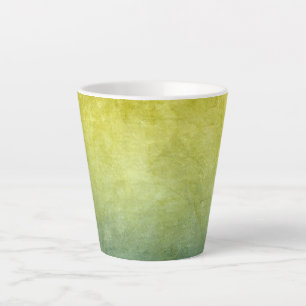 Grunge Colors - Gelb & Blau Milchtasse
