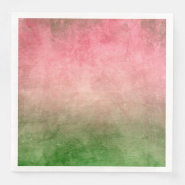 Grunge Colors - Rose Pink & Green Serviette