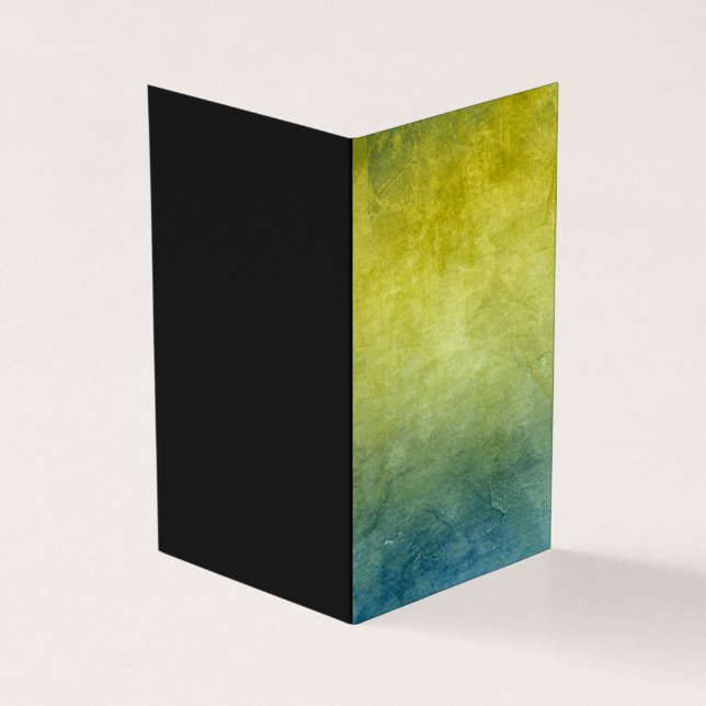 Grunge Colors - Yellow & Blue (Vorderseite)