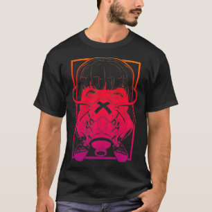 Grunge Cyber Edgy Punk Goth Vaporwave Ästhetik E T-Shirt