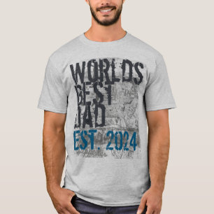 Grunge-der kundenspezifische Welt der beste der T-Shirt
