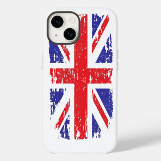Grunge Distressed UK United Kingdom Flag iPhone 14 Hülle