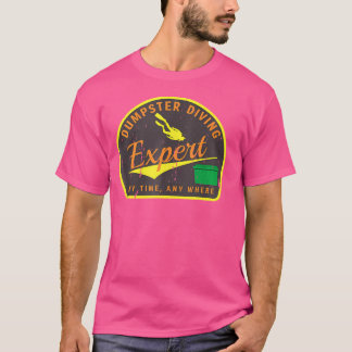Grunge Dumpster Diving Experte T-Shirt