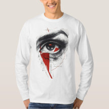 Grunge Eye Langarmshirt